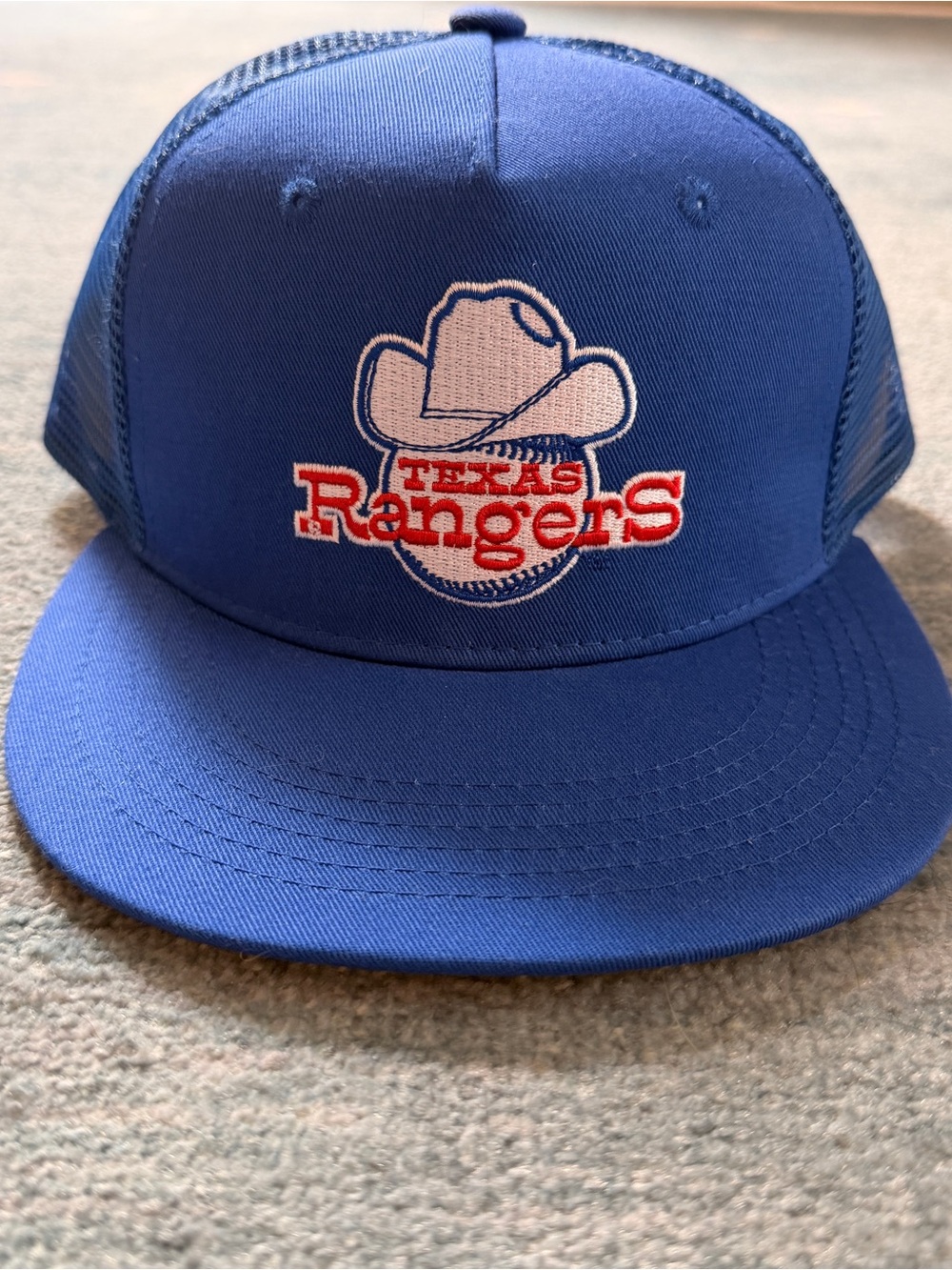 Texas Rangers Baseball Trucker Hat